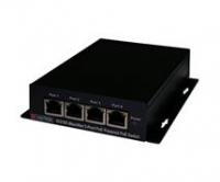 MaxiiNet 5-port 60W PoE Powered PoE Switch with Extended UTP Uplink