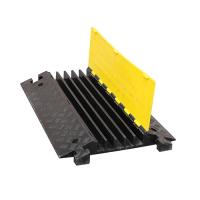 Heavy Duty Rubber 5 Channel Cable Cover Floor