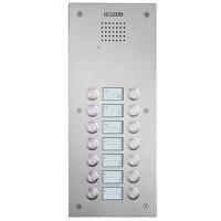 Marine Audio panel with pushbuttons