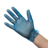 Blue Vinyl Gloves