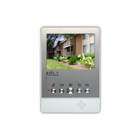 5 Inch HD Colorful LCD Monitor 4 Wire Handsfree Villa Video Intercom Supporting 2 Outdoor Stations And 4 Indoor Monitors In One System T51