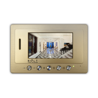5 Inch Color LCD Monitor 4-wire Handsfree Villa Video Intercom With Photo Recording, Intercom Between 4 Monitors, Melodies Selection, Call Transfer Functions. M52M