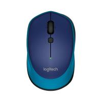 Logitech Wireless Mouse M335 Connects with all major OS: Windows, Mac, Chrome  Part No: 910-004546 (Blue) Part No: 910-004438 (Black)