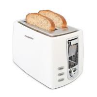 TOUCHMATE 2 Retro Slice Toaster - 800W, Electronic Control for Reheat, Defrost & Stop Functions, Black (TM-TS200W)