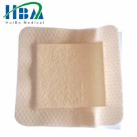 MEDICAL ADHESIVE SILICONE FOAM WOUND DRESSING WITH BORDER