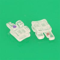 Orthodontic Sapphire Bracket Brace without line guide (ALS08-0015)