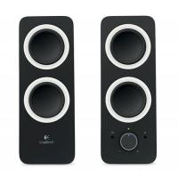 Logitech z200 Multimedia Speakers -2.0-MIDNIGHT BLACK - 3.5MM- UK (980-000812)