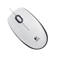 Logitech M100 WIRED MOUSE- WHITE (910-001603)