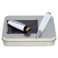 USB Pen with stylus CAO-H042W -White