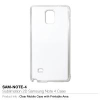 Sublimation 2D Samsung Note 4 Case