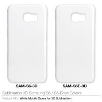 Sublimation 3D Samsung S6/S6 Edge Covers