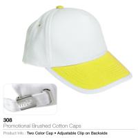 Promotional Brushed Cotton Caps (308)