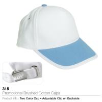 Promotional Brushed Cotton Caps (315)