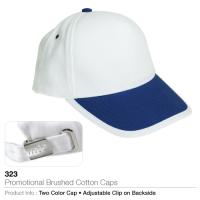 Promotional Brushed Cotton Caps (323)