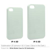 Sublimation 3D for Iphone 4 & 5 Case (Glow in the dark)