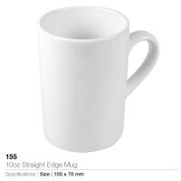 10oz Straight Edge Mug