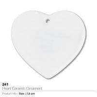 Heart Ceramic Ornament- 241