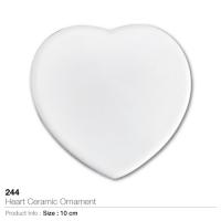 Heart Ceramic Ornament-244