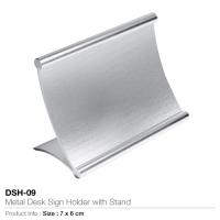 Metal Desk Sign Holder- DSH-09