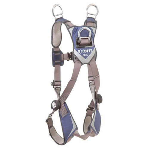 1113070 harness with aluminum tech-lite back and shoulder d-rings and locking duo-lok quick connect buckle