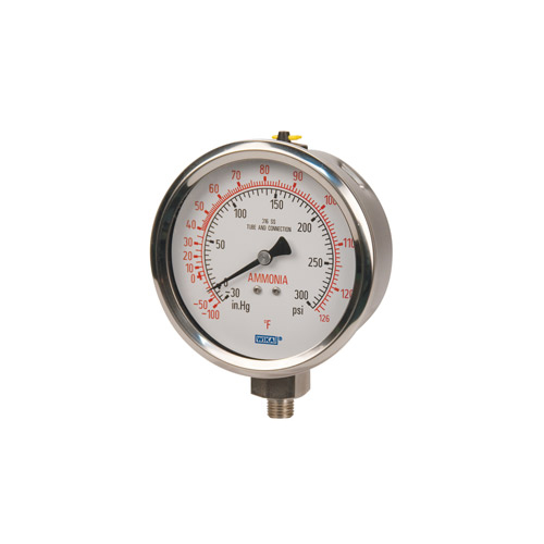 Commercial pressure gauges