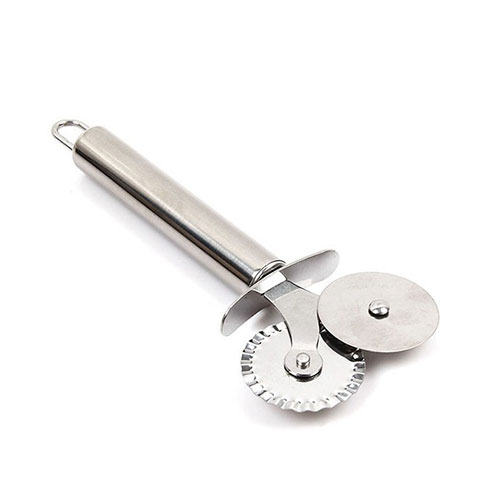 2 wheels pastry/pizza cutter   78000244