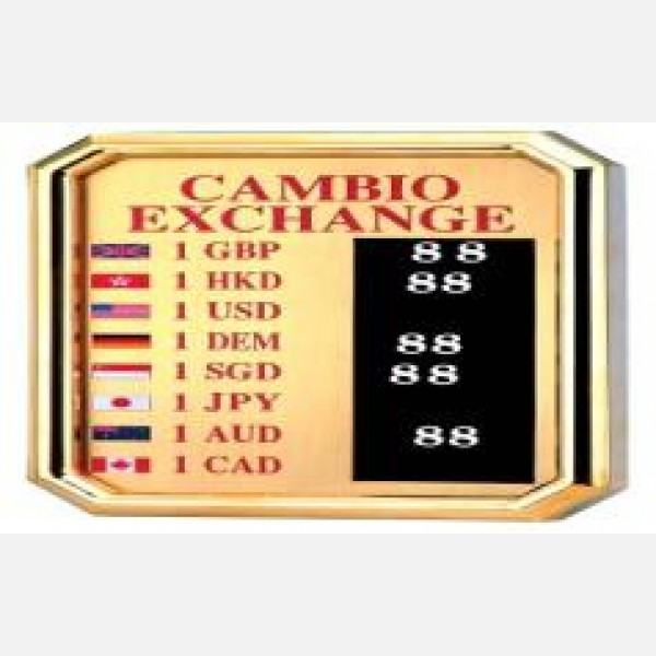 Exchange rate board+zoc-18