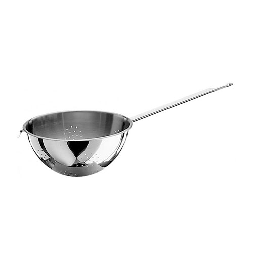 Spherical colander with 1 handle and hook - 509007