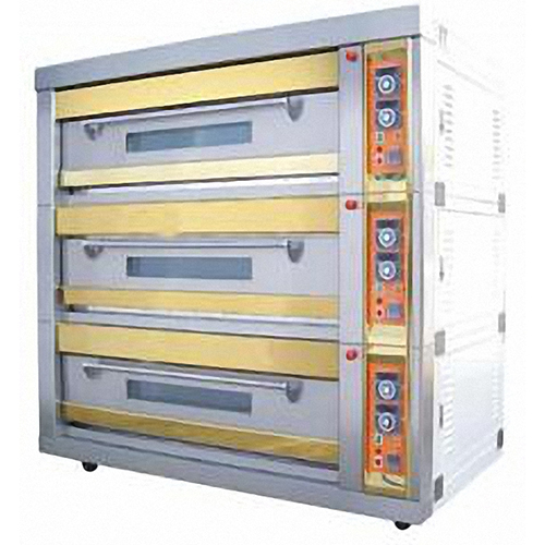 Gas deck oven