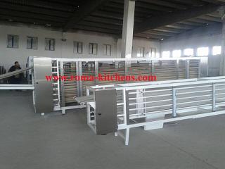 Fully automatic bakery line