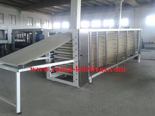 Fully automatic bakery line