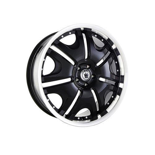 20x9.5 konig blix-2 (black w/ machined lip) wheels/rims 6x139.7 - 1 set (4 rim)  b290639205
