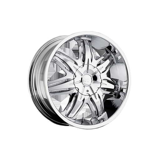 Ultra wheels 22x9.5 chrome wheel platinum shield 6x5.5 - 1 set (4 rims)  216-2288c