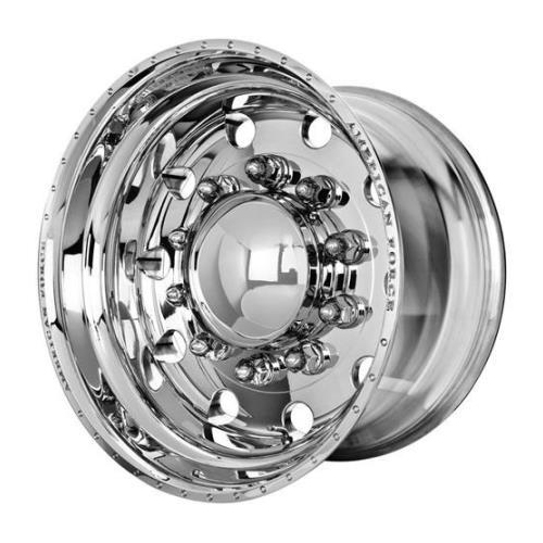 Af 24x8.25 classic aluminum forged wheel, w/rivets (set of 6rims) 01-10 dually af500009