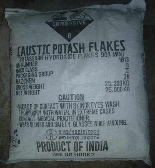 Caustic potash – flakes