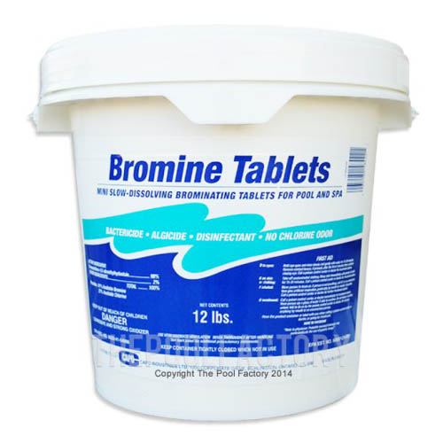 Bromine tablets