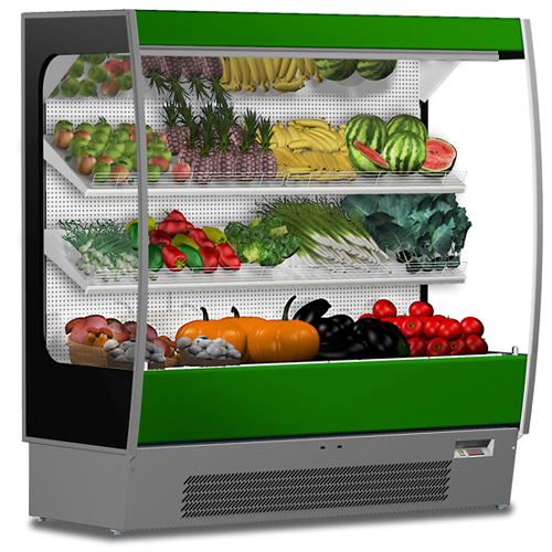 Vertical cabinets for veg&fruite chiller