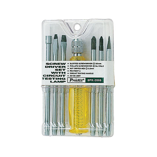 8pk-2066 7pcs interchangeable screwdriver