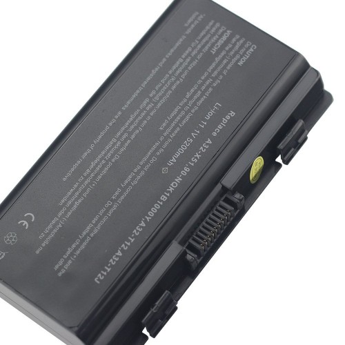 Replacement laptop battery for asus a32-x51 a32-t12 t12c t12er x51h x51l x51c x58l x58le li-ion 6 cell 11.1v 5200mah/58wh 1