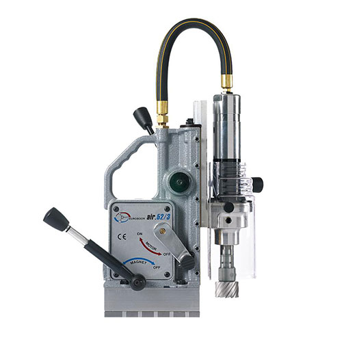 Air.52/3 pneumatic drilling machine for holes up to 52 mm- made in holland
