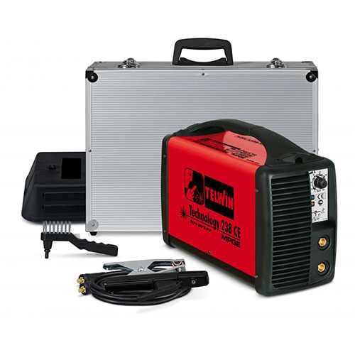 Mma inverter weldingtechnology 238 ce mpge with al with acc, made in italy