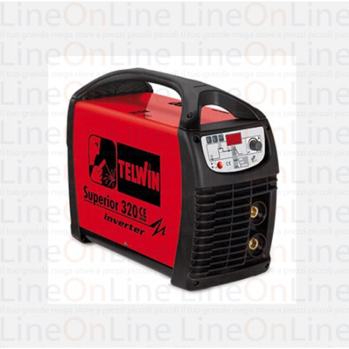 Mma inverter welding superior 320ce vrd, made in italy