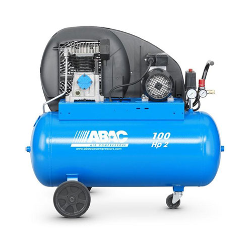 100 ltr air compressor b2800/100cm2 ,abac italy