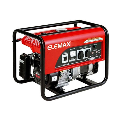 2.6 kv sh3200ex elemax honda petrol generator - made in japan