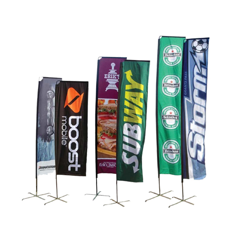 Promotional flags and banners