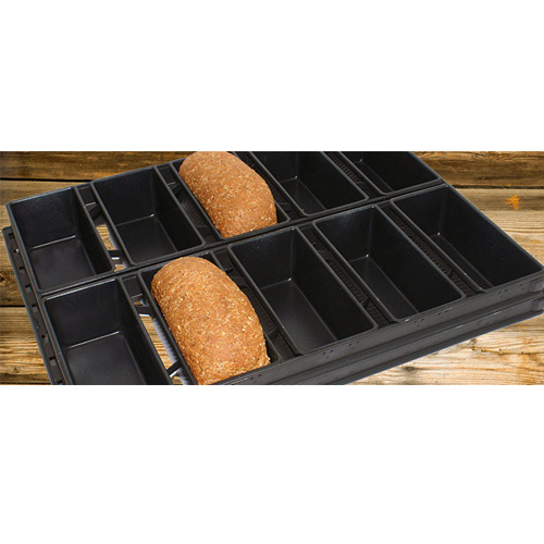 Strapped bread pans