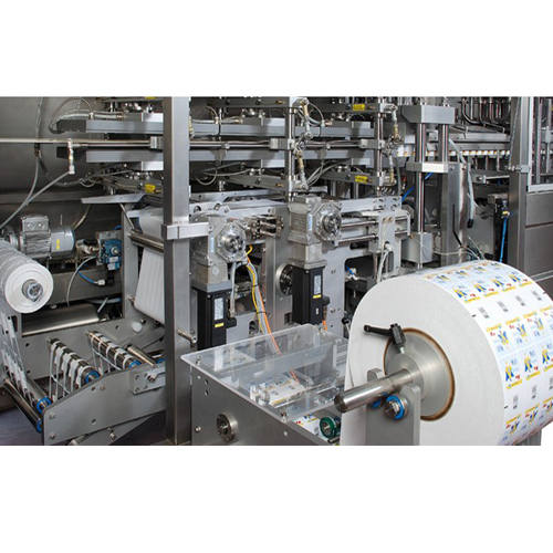 In mould labelling system