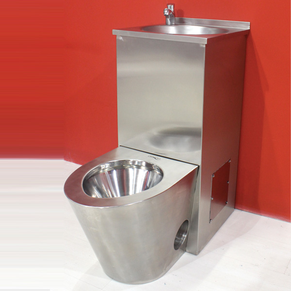 Nrm-5001 stainless steel combination toilet + sink