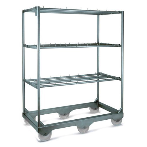 Trolley- foldable bars with 96 hooks