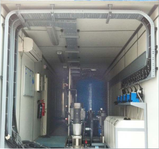 Barari forest-continarized reverse osmosis system